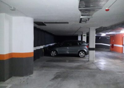 Garaje del edificio de la promoción General Castaños, 19 en Getafe